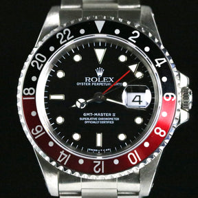 1996 Rolex 16710 GMT-MASTER II "Coke" with Box & Papers