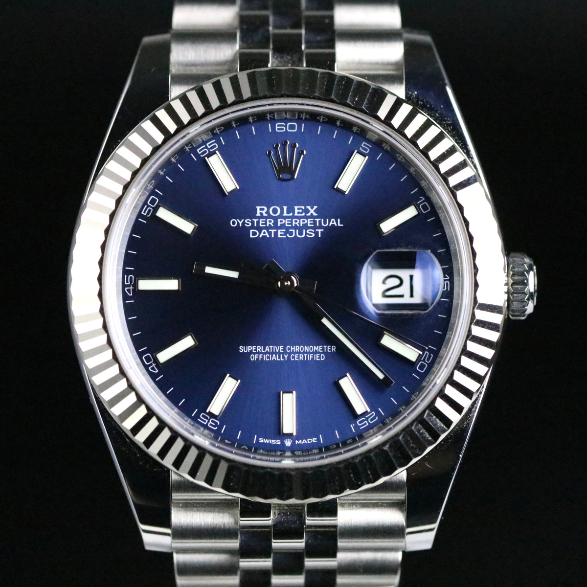 2022 Rolex 126334 Datejust 41mm with Box & Papers