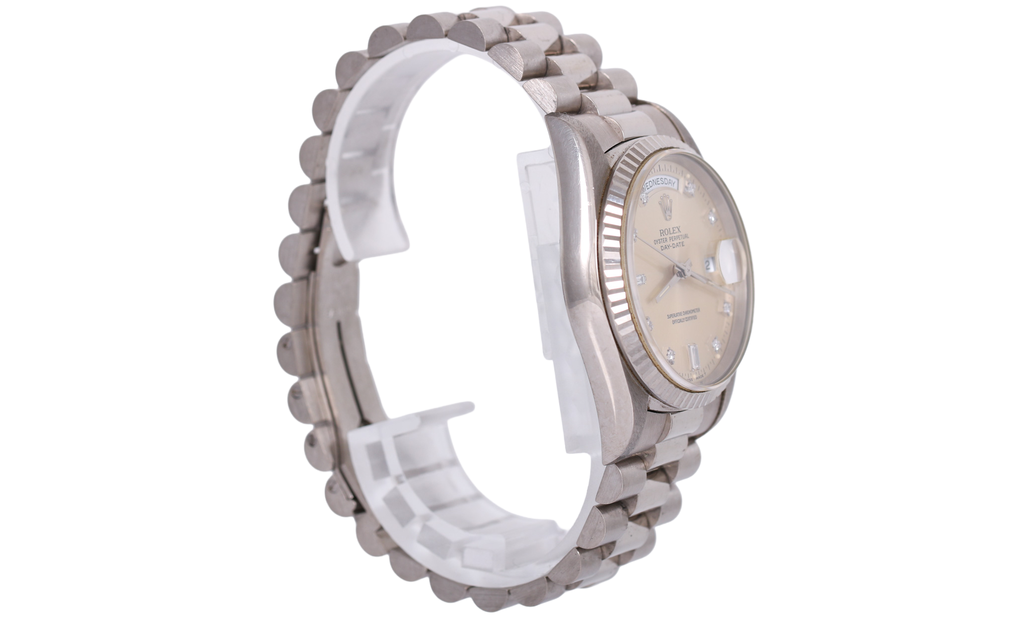 1990 Rolex Day-Date 36mm - 18239 (Factory Diamond Dial)