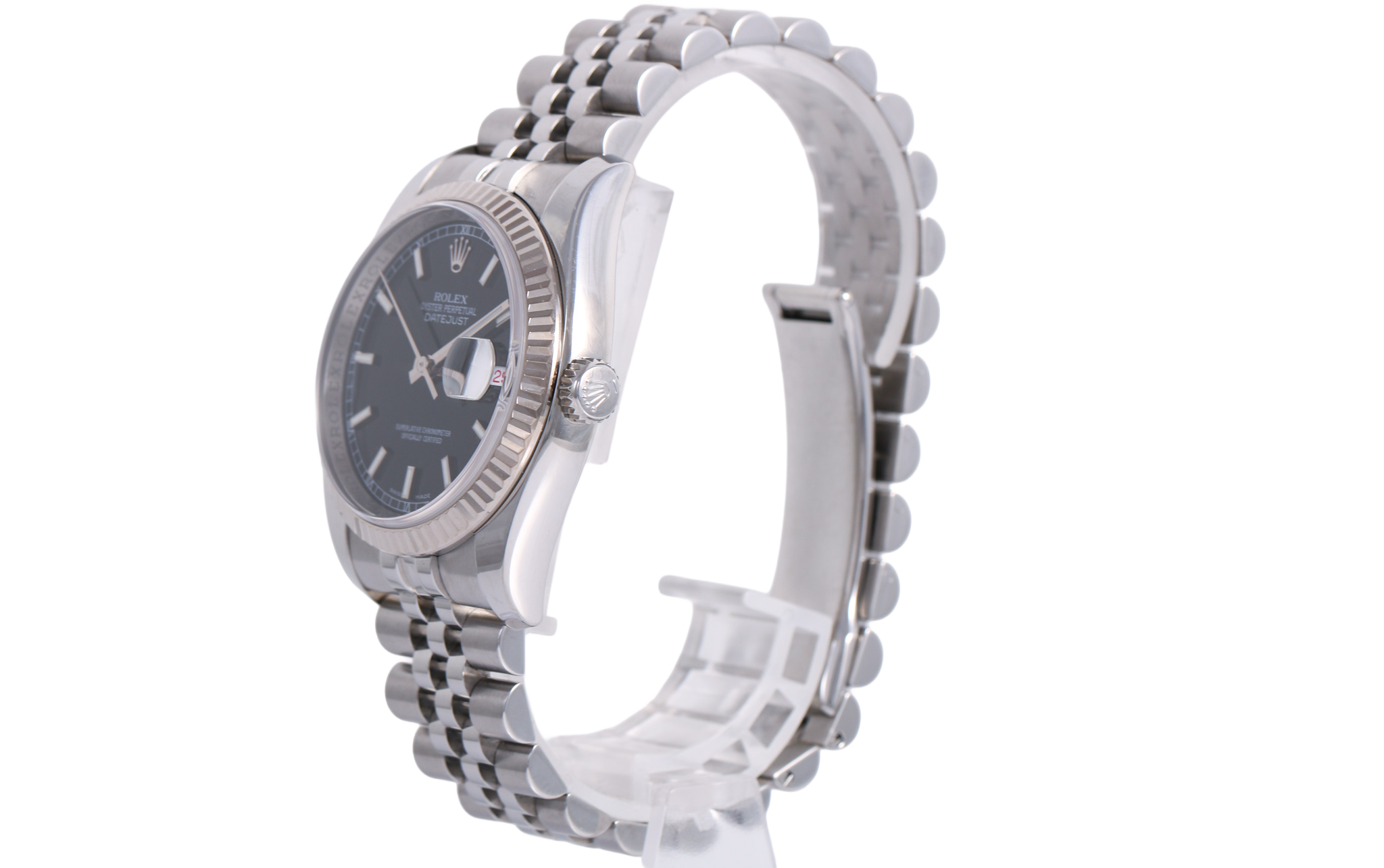 2007 Rolex Datejust 36mm Super Jubilee - 116234 (Black)