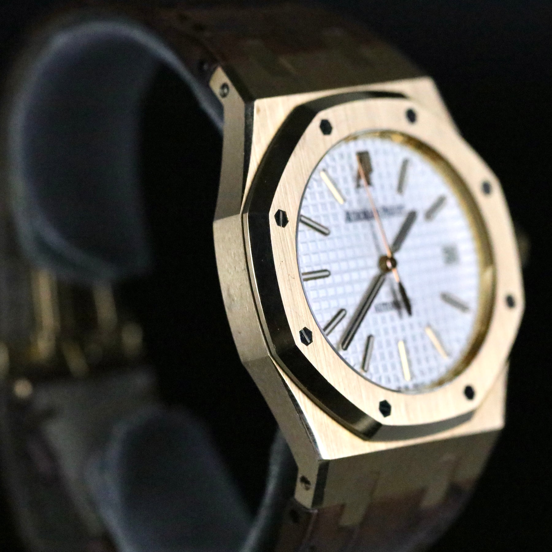 2008 Audemars Piguet 15300OR Royal Oak 39mm 18K Rose Gold with Box & Papers