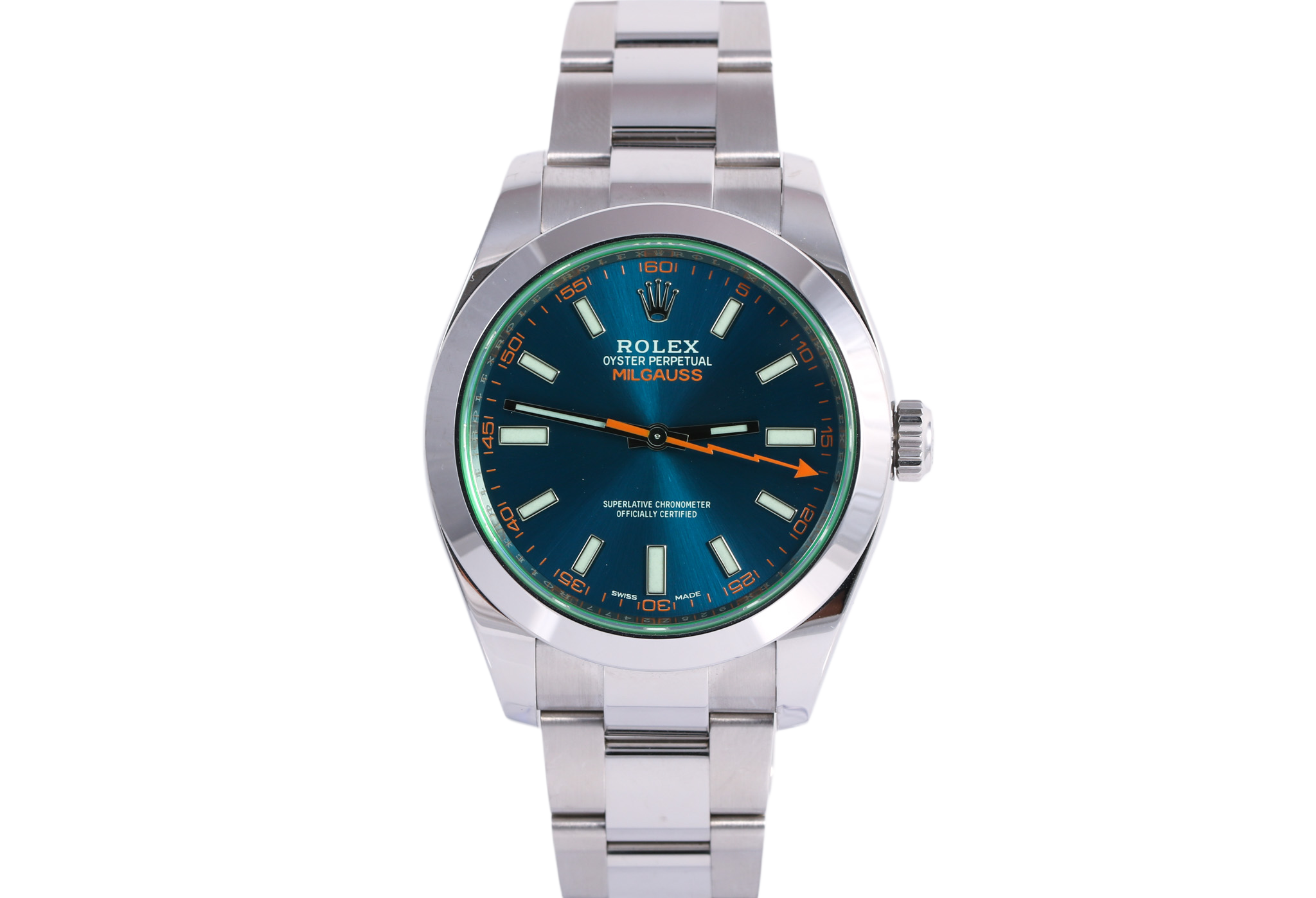 2020 Rolex Milgauss 40mm - 116400GV (Z-Blue)