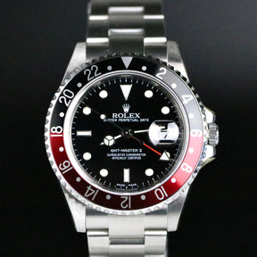MINT 2007 Rolex 16710 GMT-MASTER II Coke with Stickers