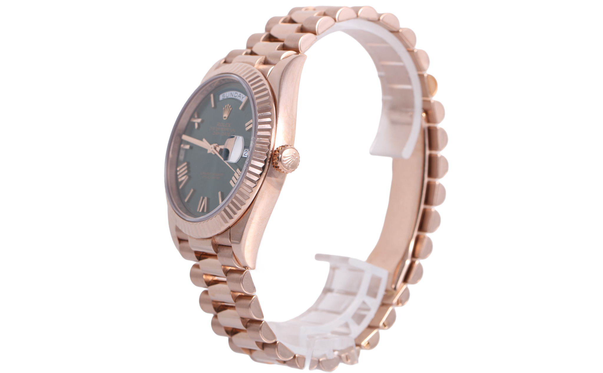2019 Rolex Day-Date 40mm - 228235 (Olive)