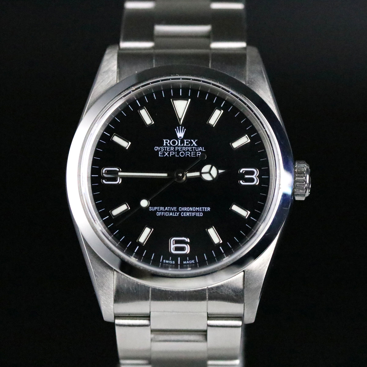 1999 Rolex 14270 Explorer 36mm with Box & Paper