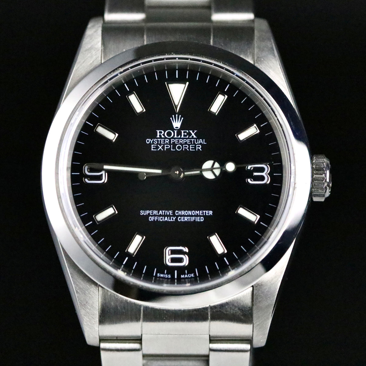 1999 Rolex 14270 Explorer 36mm with Box & Paper