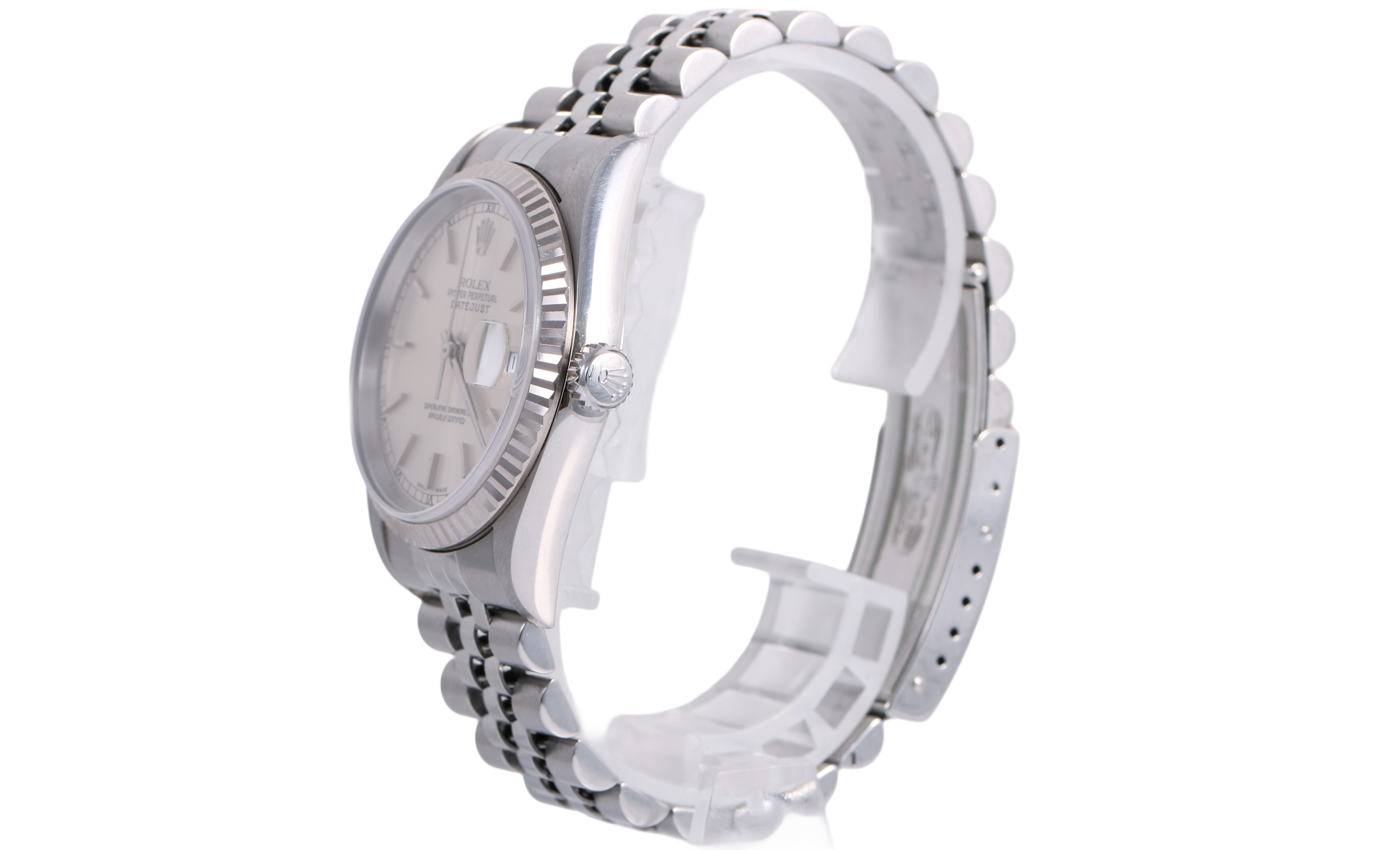 2000 Rolex Datejust 36mm - 16234 (Silver)