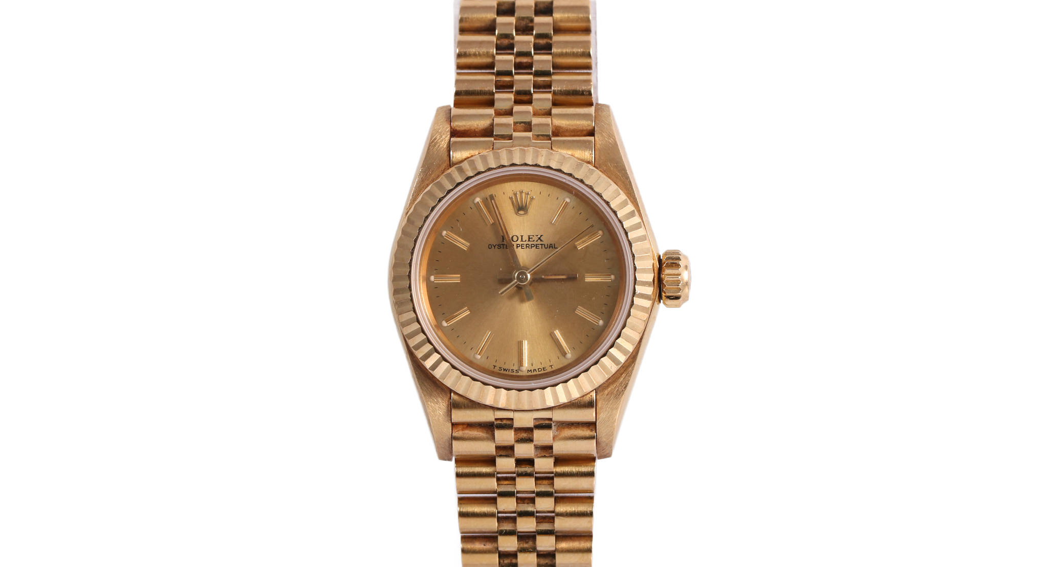 1989 Rolex Oyster Perpetual 26mm - 67198 (Champagne)
