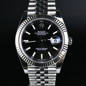 2022 Rolex 126334 Datejust 41mm Black Dial with Box & Papers