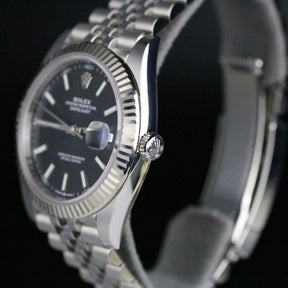 2022 Rolex 126334 Datejust 41mm Black Dial with Box & Papers