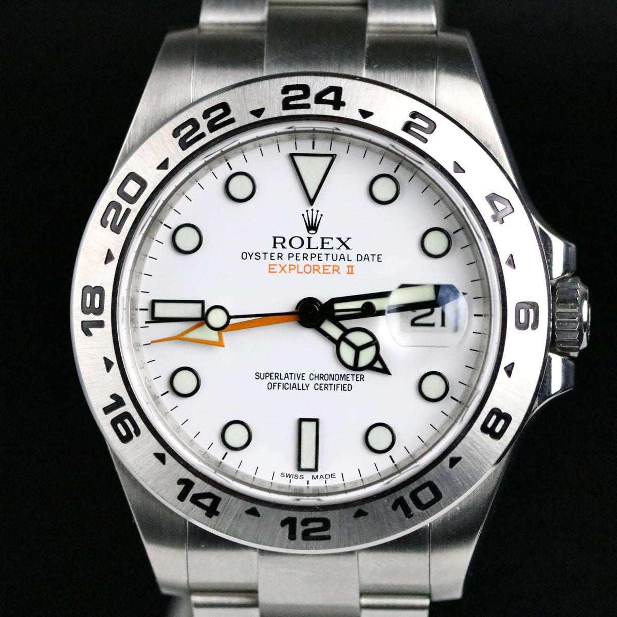 2013 Rolex 216570 Explorer II 42mm "Polar" with Box & Papers