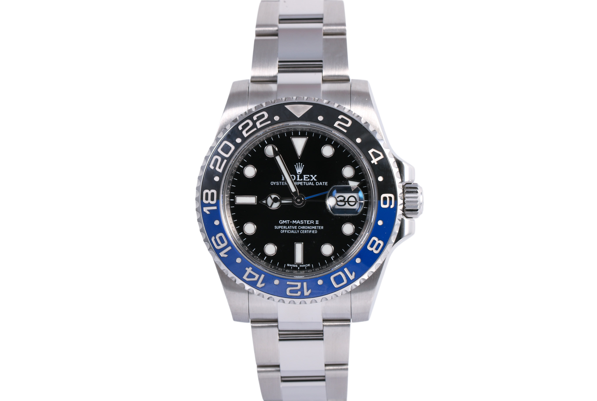 2016 Rolex GMT-Master II 40mm - 116710BLNR (Batman)