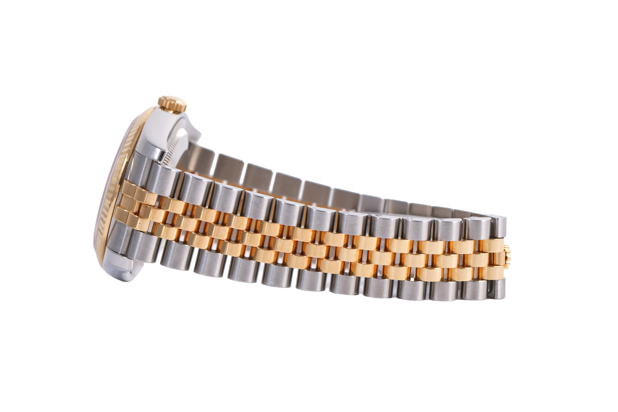 2004 Rolex Datejust 36mm Super Jubilee - 116233 (Ivory Pyramid Roman)
