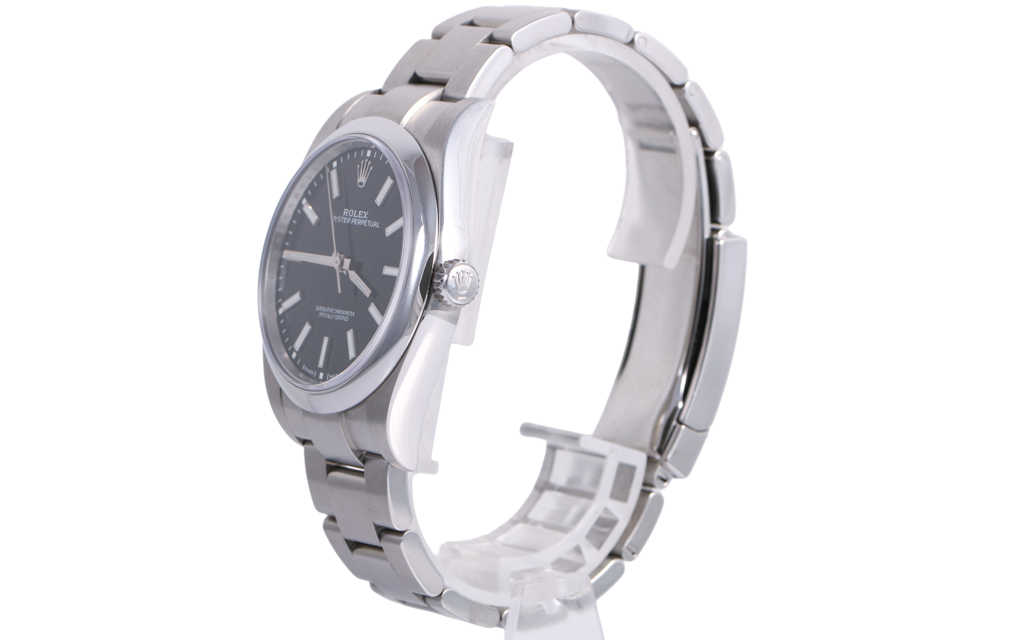 2019 Rolex Oyster Perpetual 39mm - 114300 (Black)