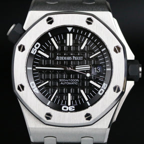 2014 Audemars Piguet 15703ST Royal Oak Offshore Diver Box & Papers