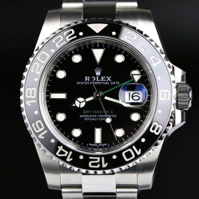 2018 Rolex 116710LN GMT-MASTER II with Box & Papers