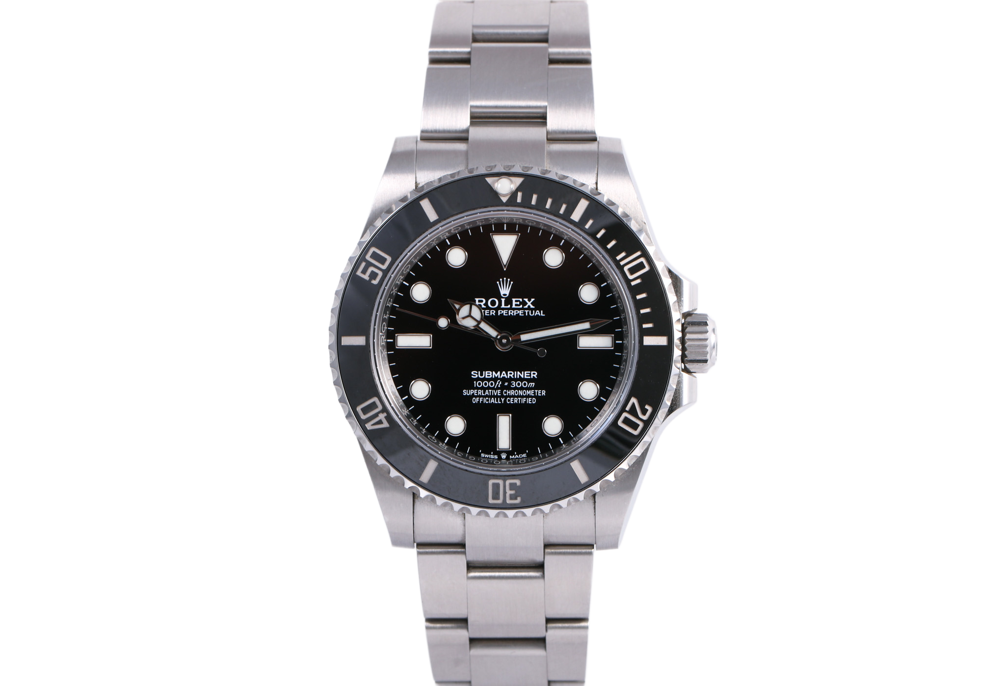 2022 Rolex Submariner No-Date 41mm - 124060 (Black)