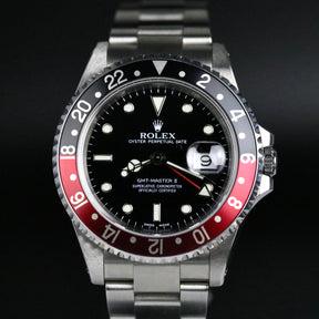 2000 Rolex 16710 GMT-MASTER II COKE with BOX & PAPER