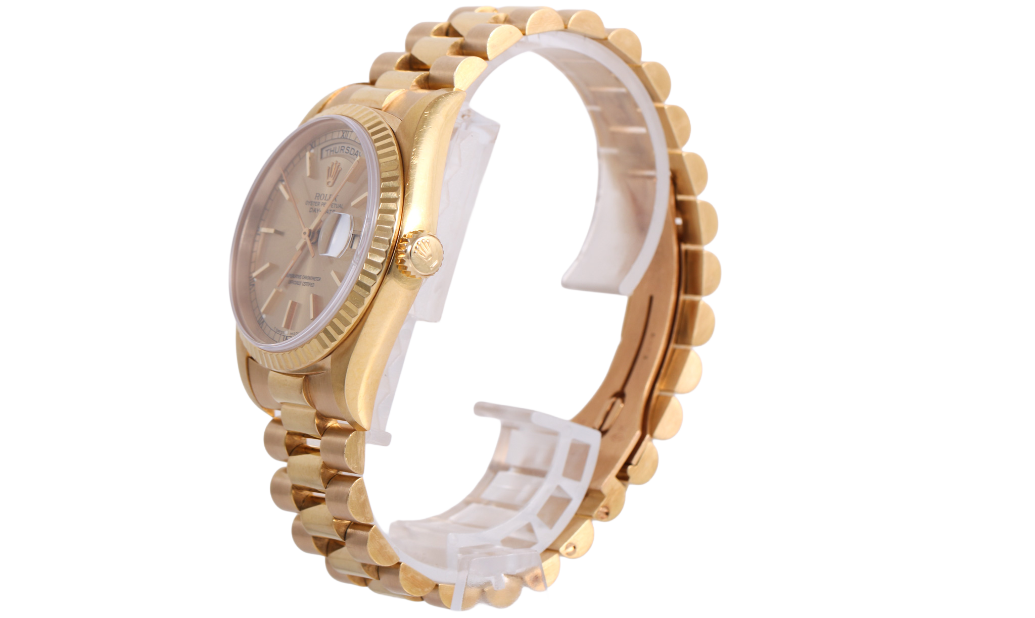 1993 Rolex Day-Date 36mm - 18238 (Champagne)
