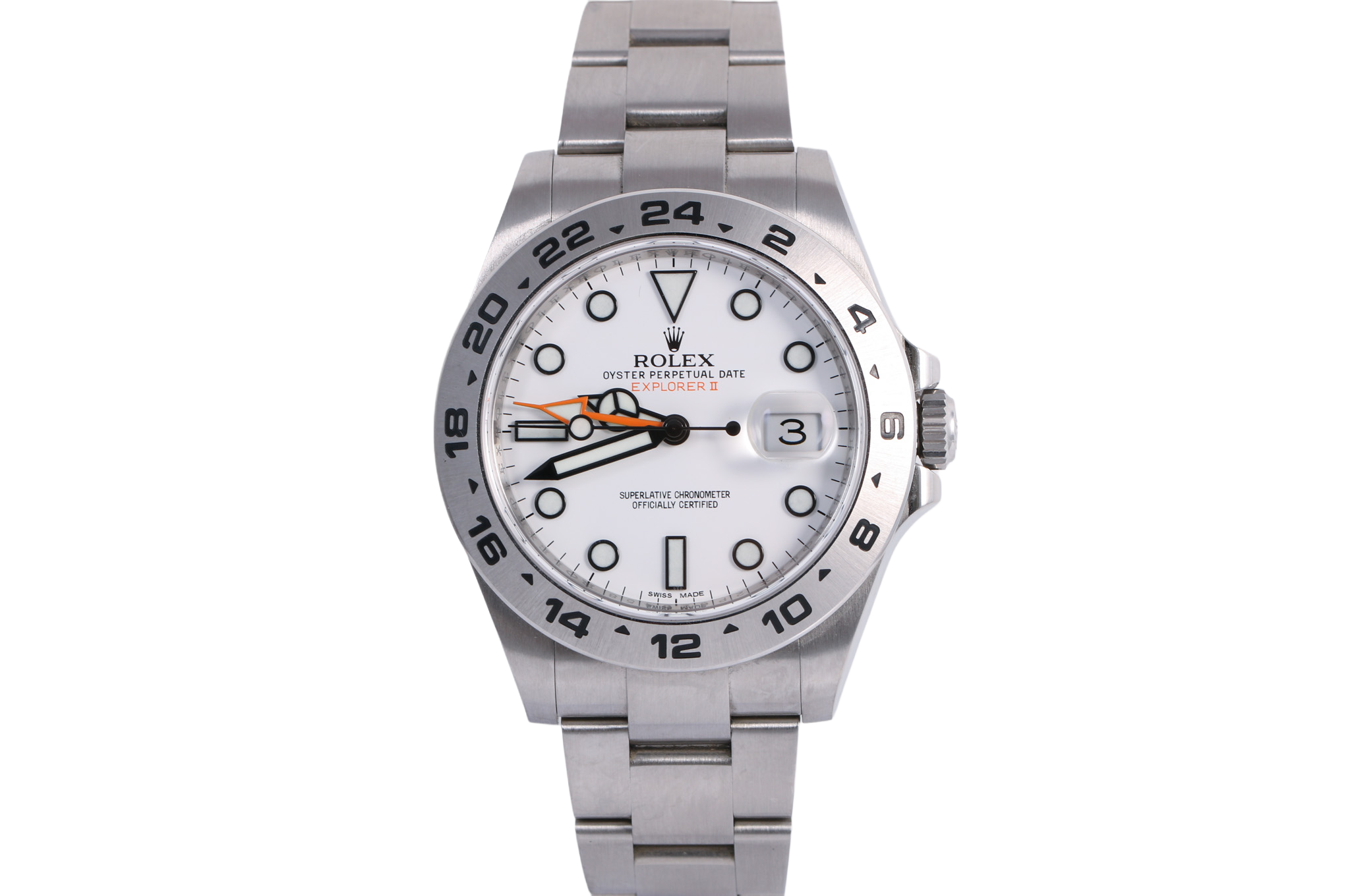 2015 Rolex Explorer II 42mm - 216570 (Polar)