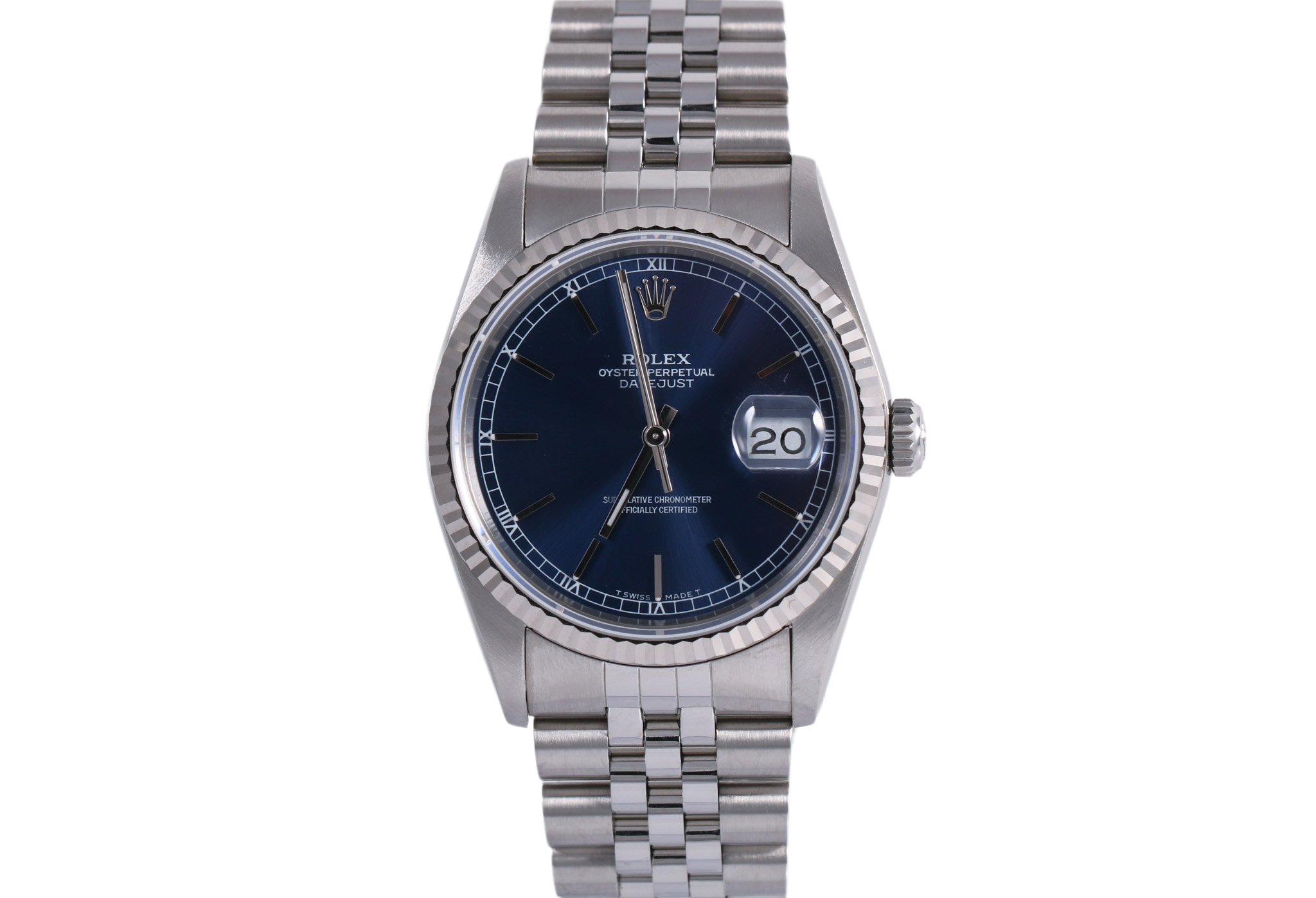 1991 Rolex Datejust 36mm CPO 2026 - 16234 (Blue)