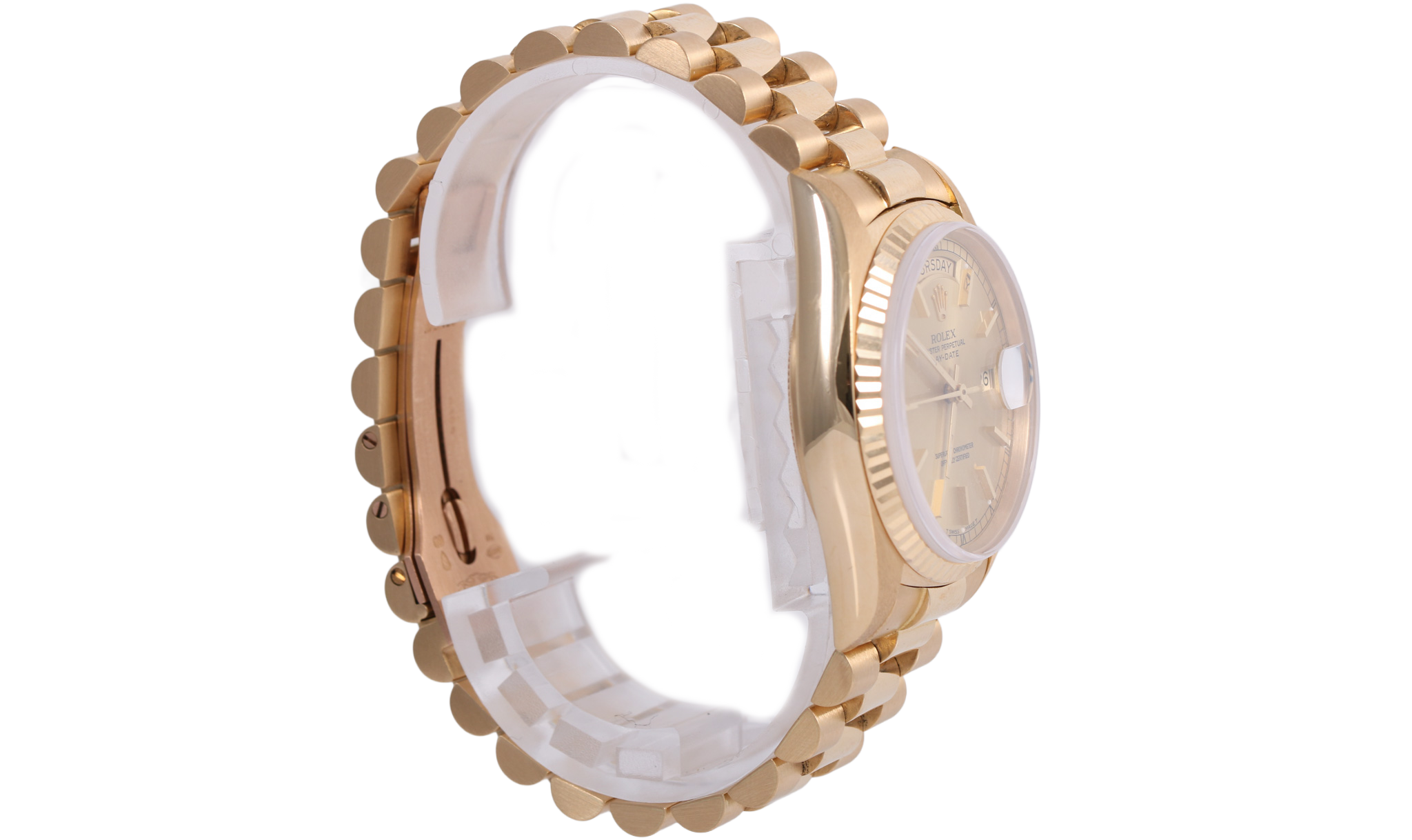 1986 Rolex Day-Date 36mm - 18038 (Champagne)