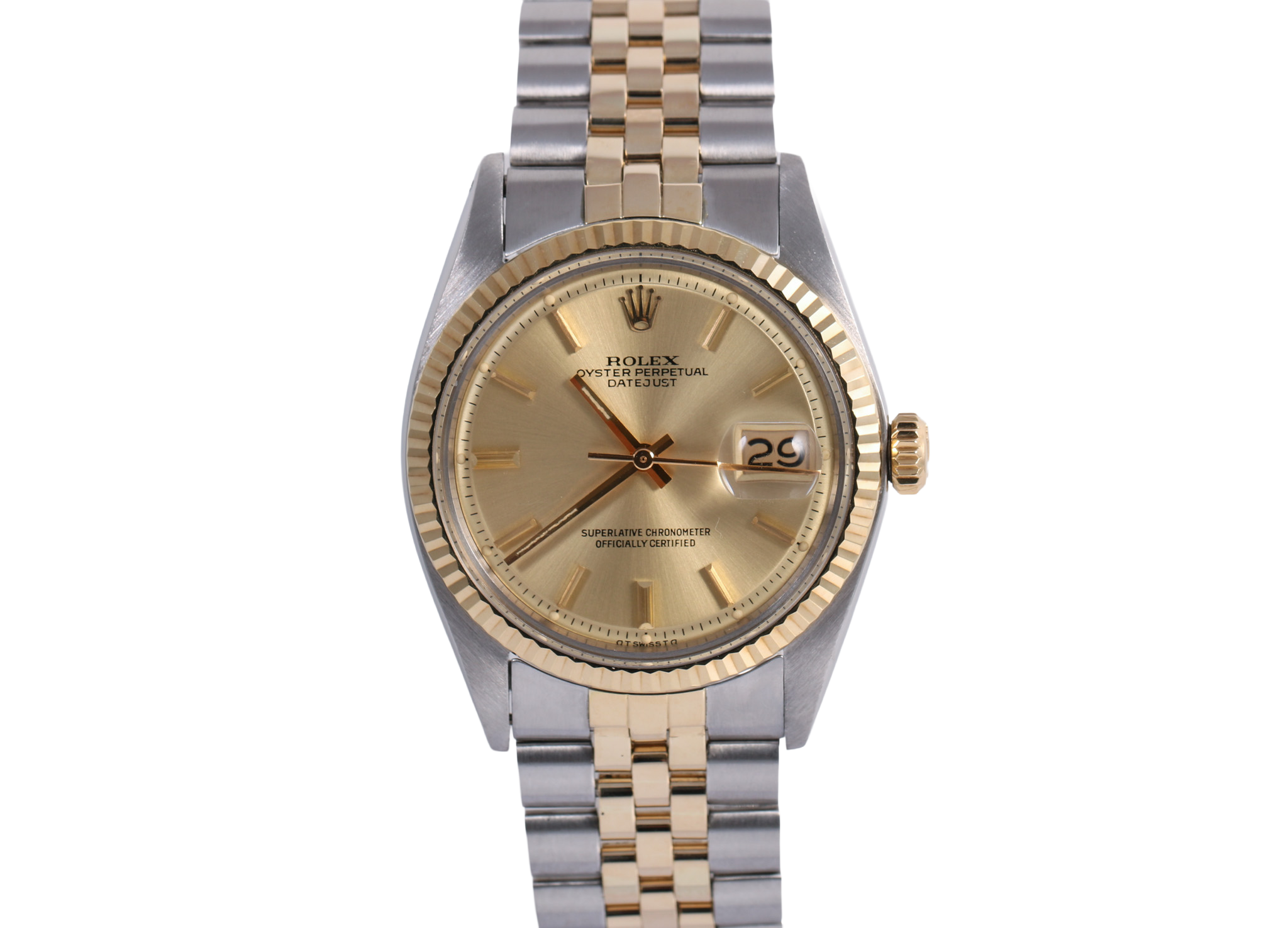 1972 Rolex Datejust 36mm - 1601/3 (Champagne)