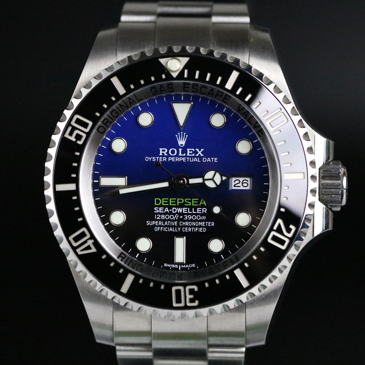 2017 Rolex 116660 D-Blue with Box & Papers