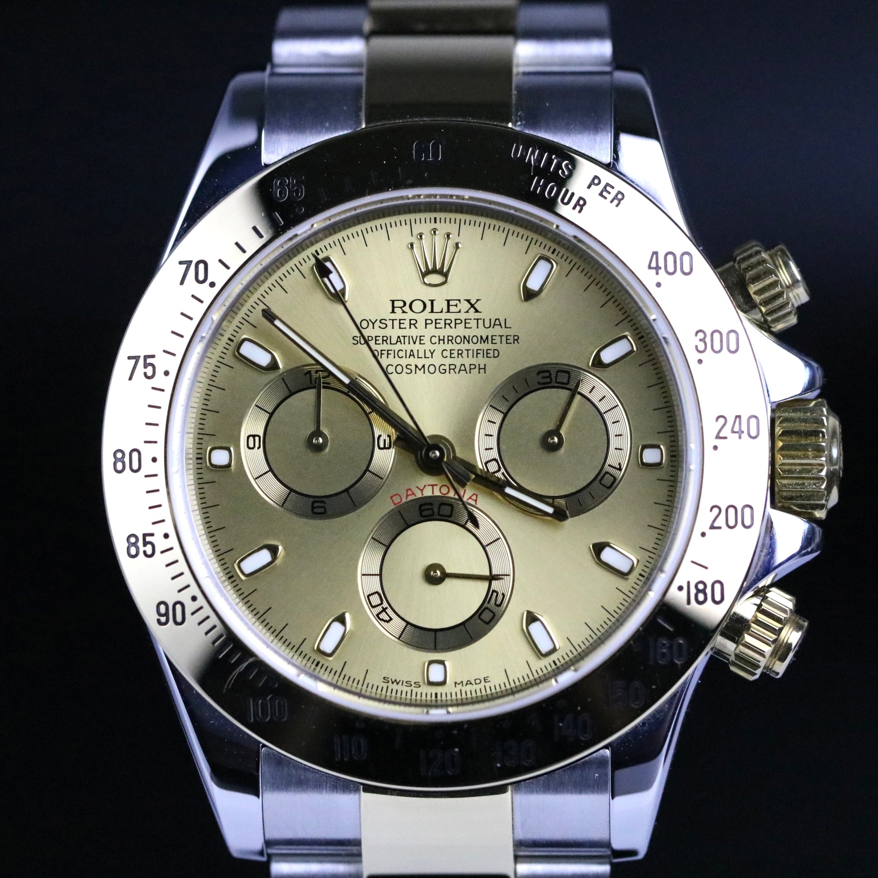 2000 Rolex 116523 Daytona 2 Tone with Box & Papers