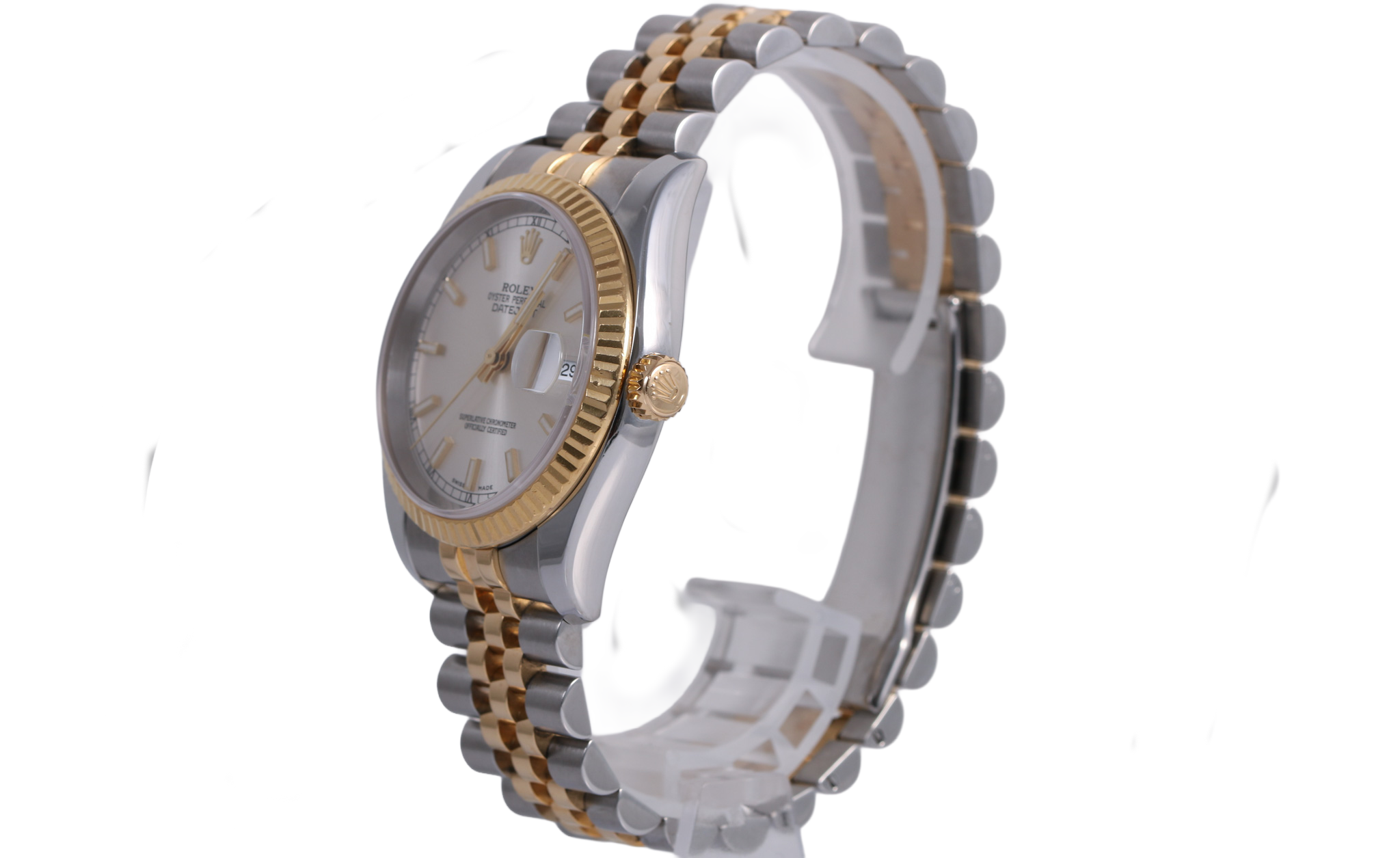 2008 Rolex Datejust 36mm Super Jubilee- 116233 (Silver)