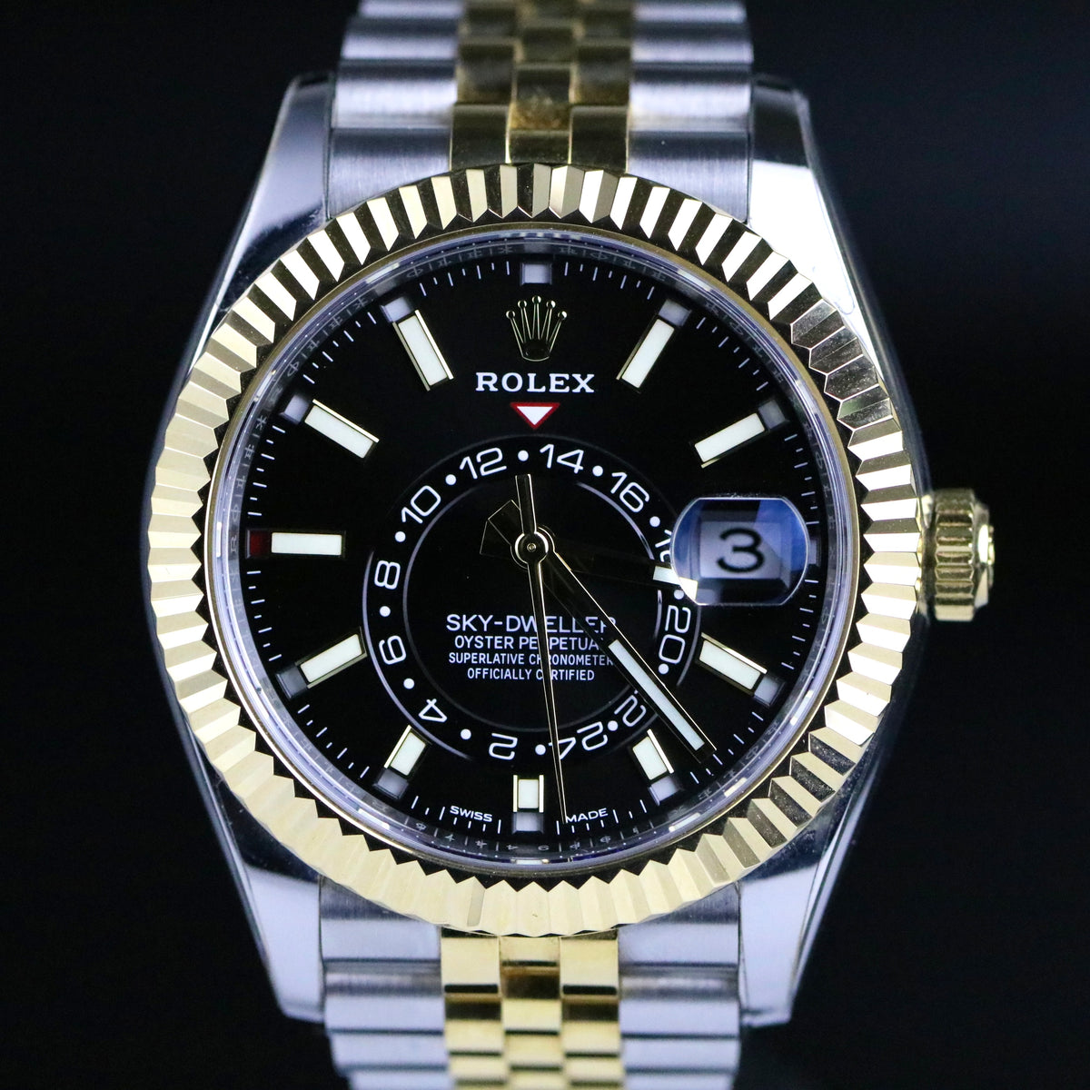 2021 Rolex 326933 Sky-Dweller with Box & Papers