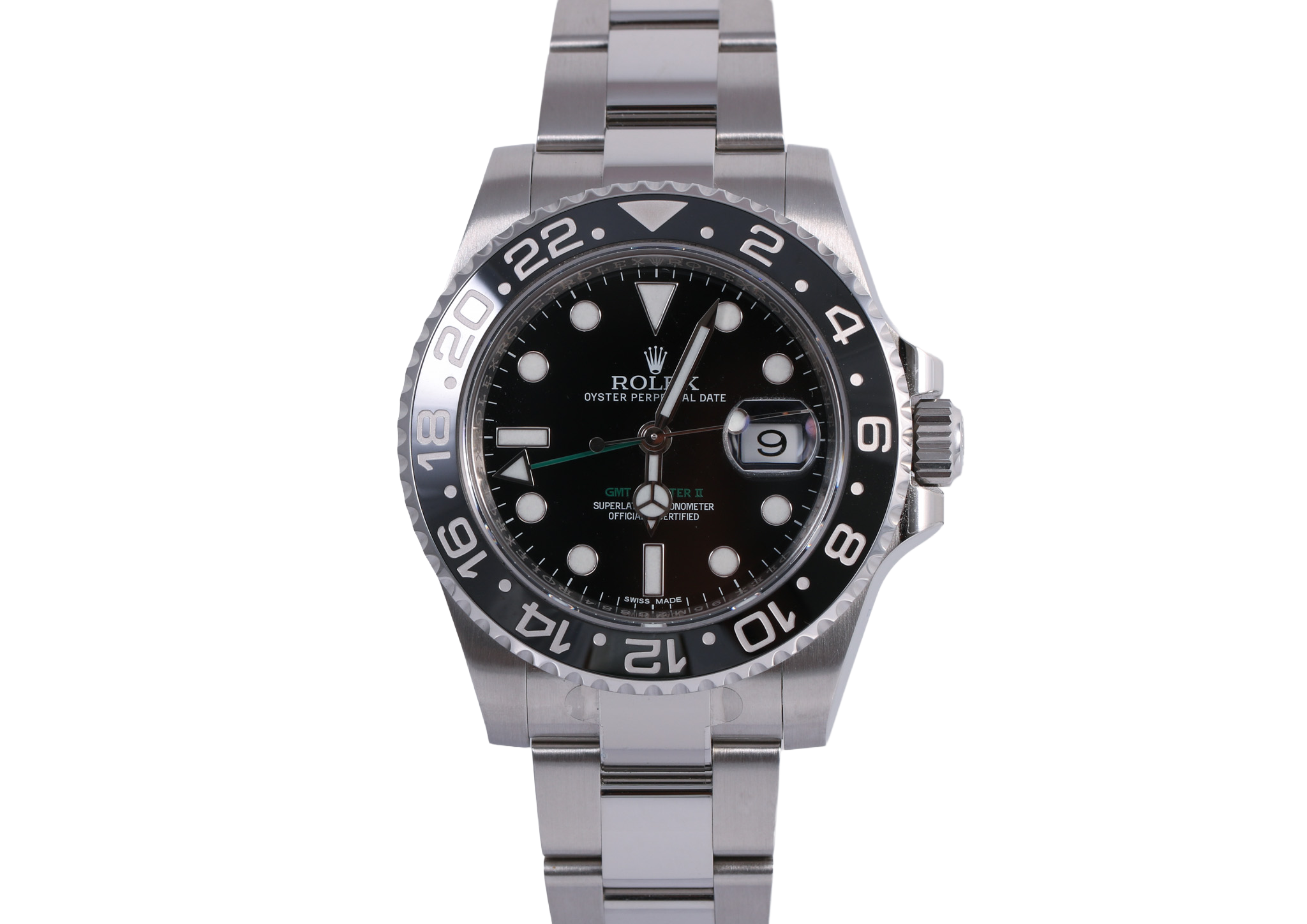 2013 Rolex GMT-Master II 40mm - 116710LN (Green Arrow)