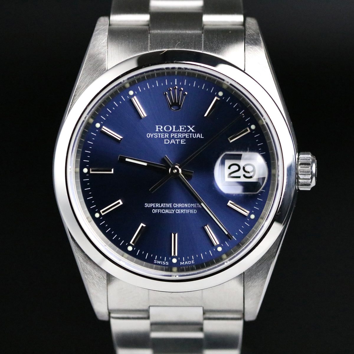 2002 Rolex 15200 Oyster Perpetual Date Model 34mm