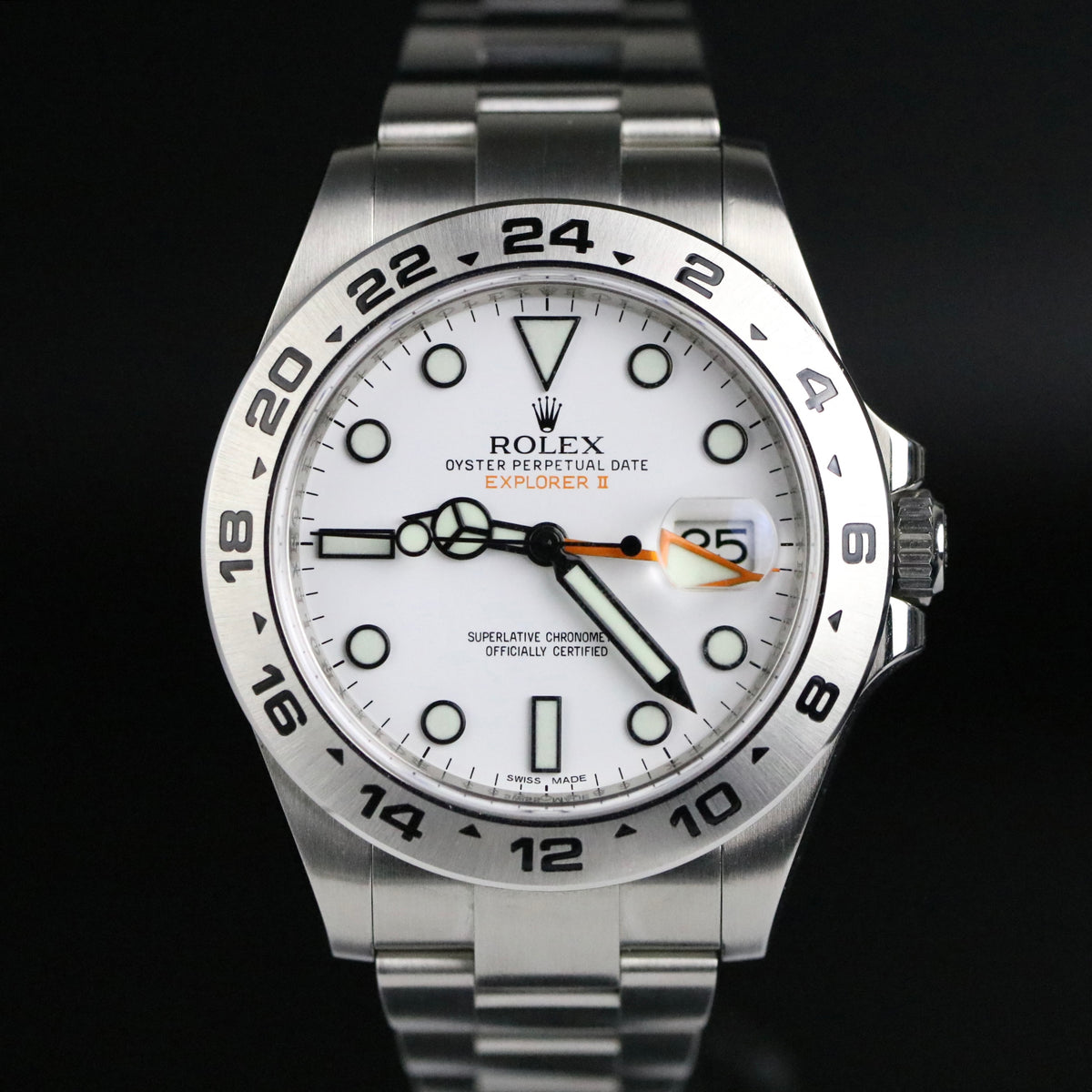 2009 Rolex 216570 Explorer II 42mm Polar with Box & Papers