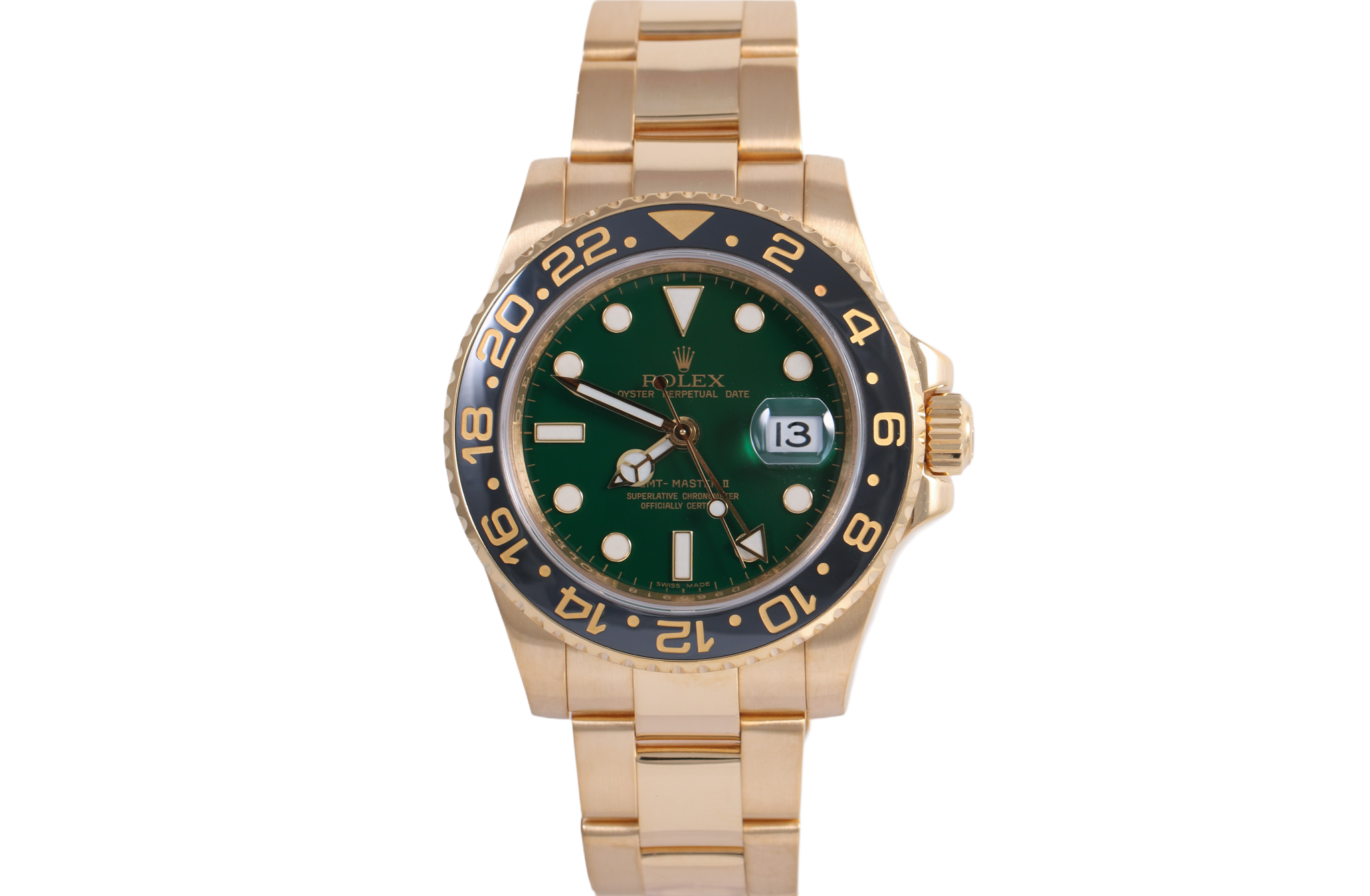 2007 Rolex GMT-Master II 40mm - 116718LN (Green)