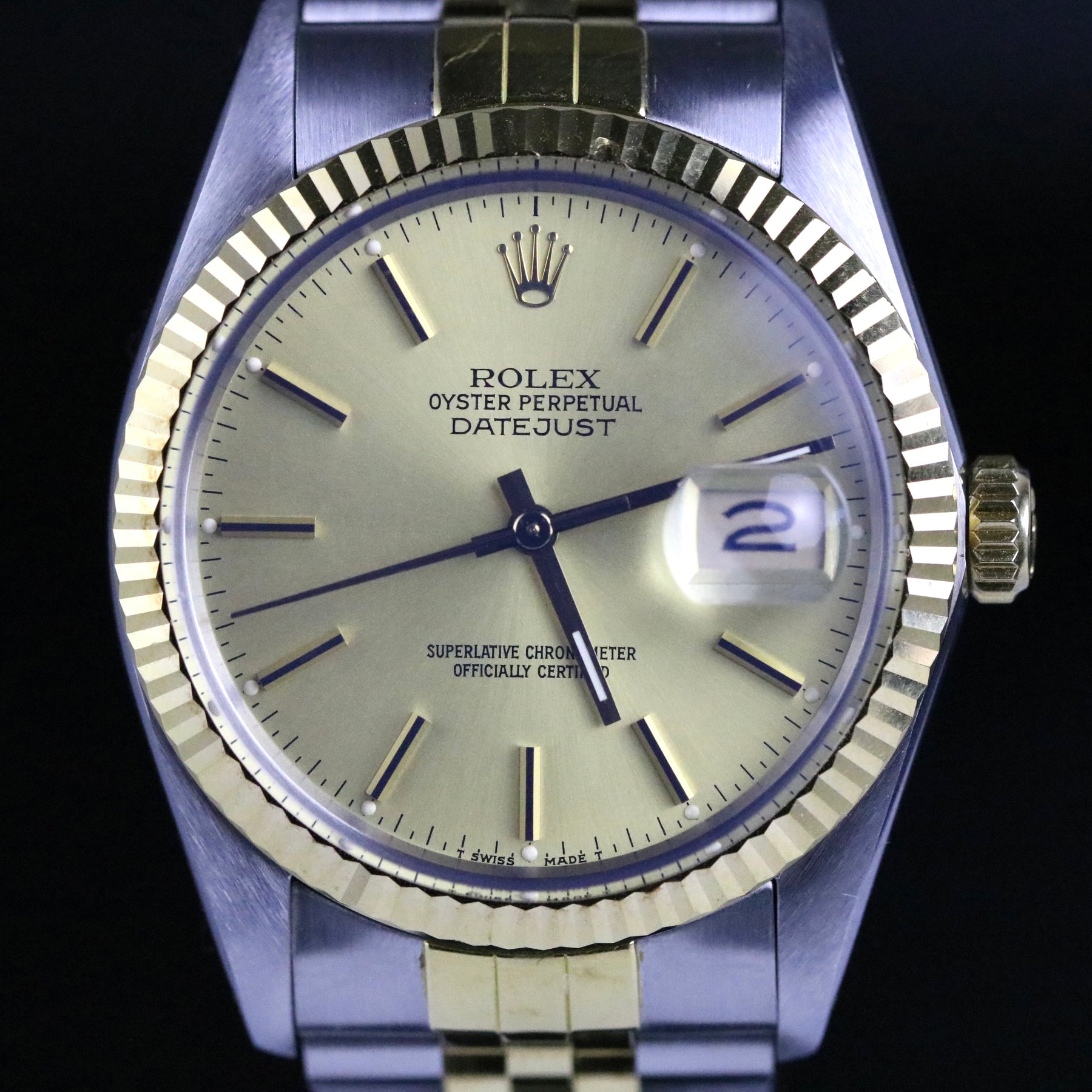 1987 Rolex 16013 Datejust 36mm with Box & Papers