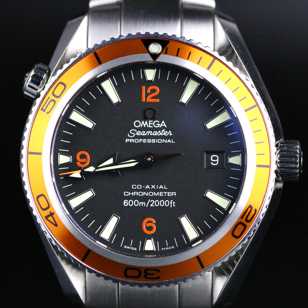 2011 OMEGA 2209.50 Seamaster Planet Ocean 42mm with Card
