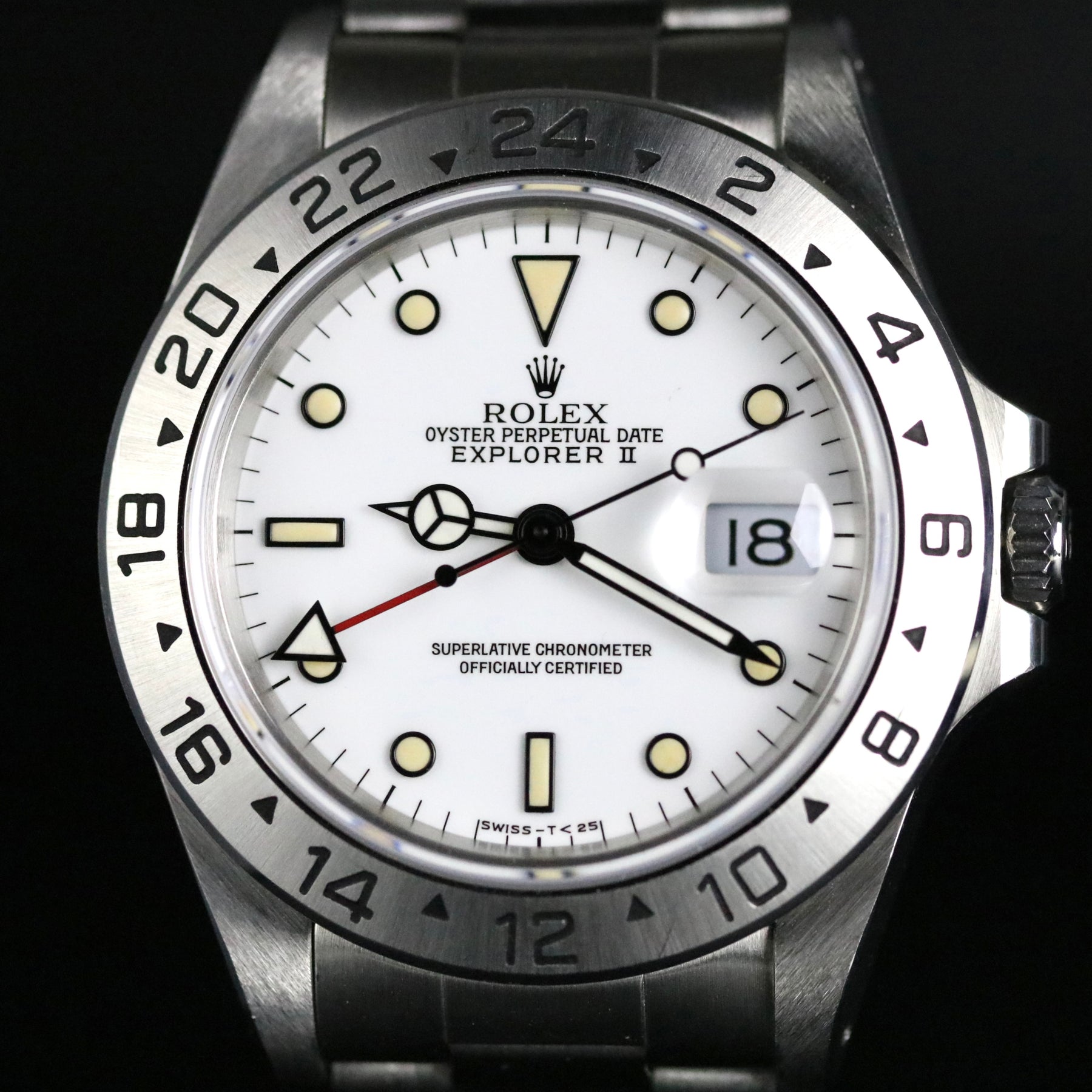 1991 Rolex 16570 Explorer II White Dial "Polar"