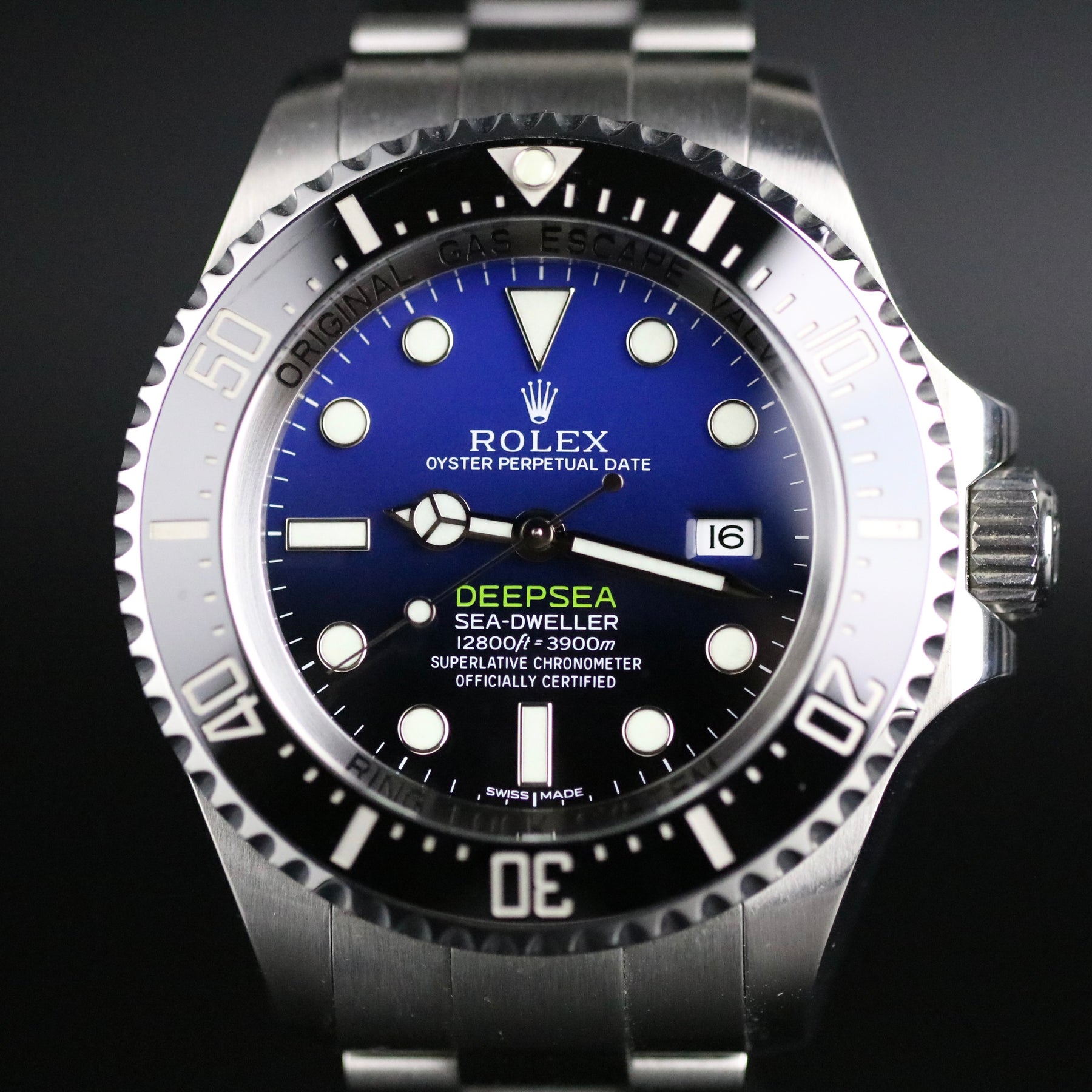 2014 Rolex 116660 Deepsea D-Blue Dial with Box & Papers