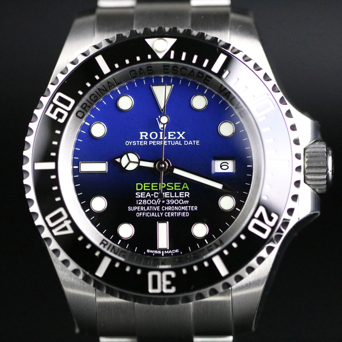 NOS 2018 Rolex 116660 Deepsea D-Blue with Box & Papers