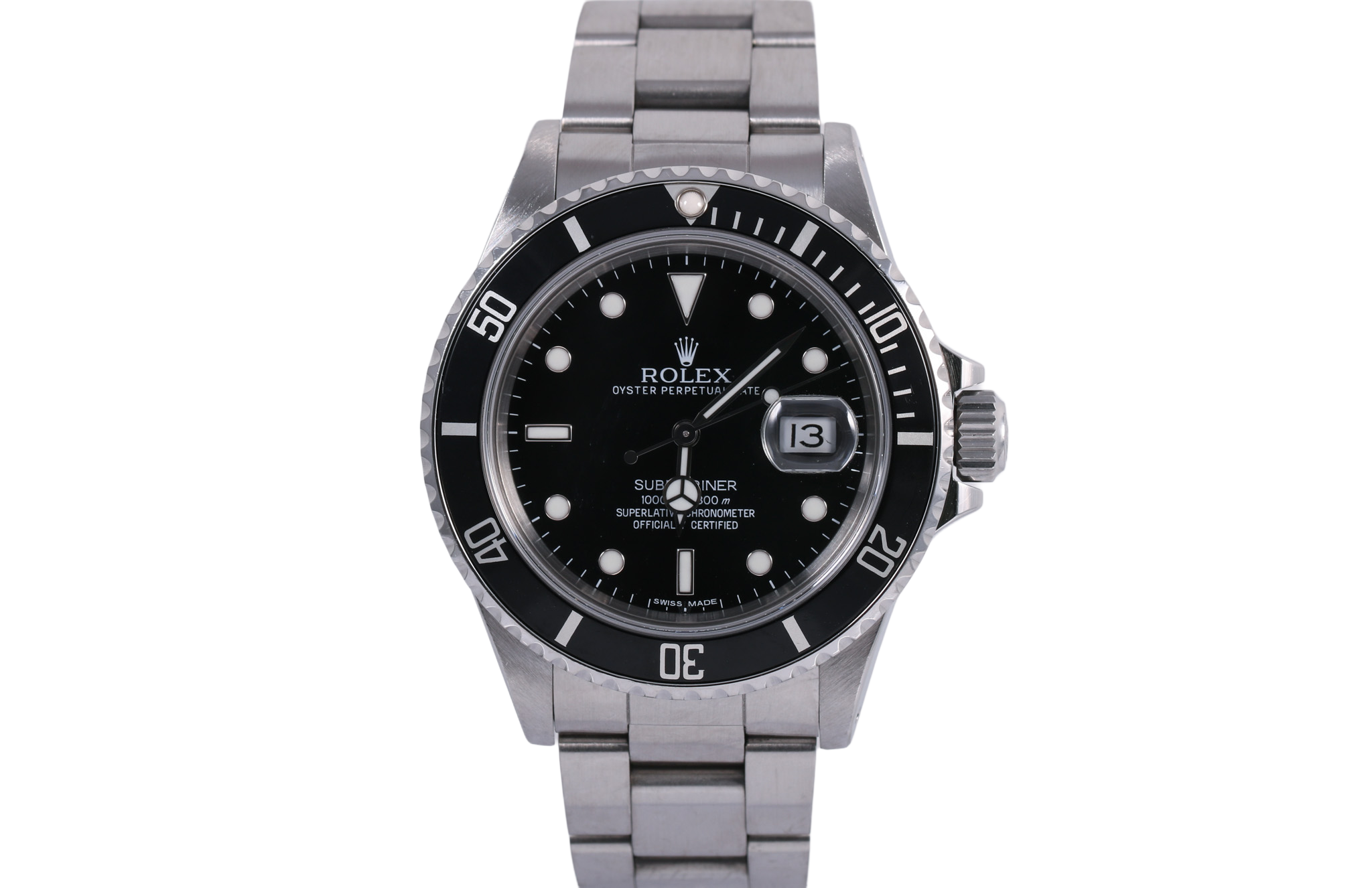 1986 Rolex Submariner Date 40mm - 168000 (Triple Zero)