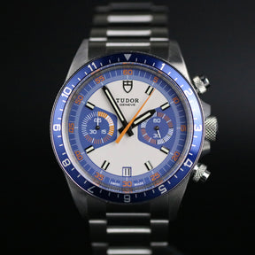 2019 Tudor 70330B Heritage Chrono Blue with Box & Papers