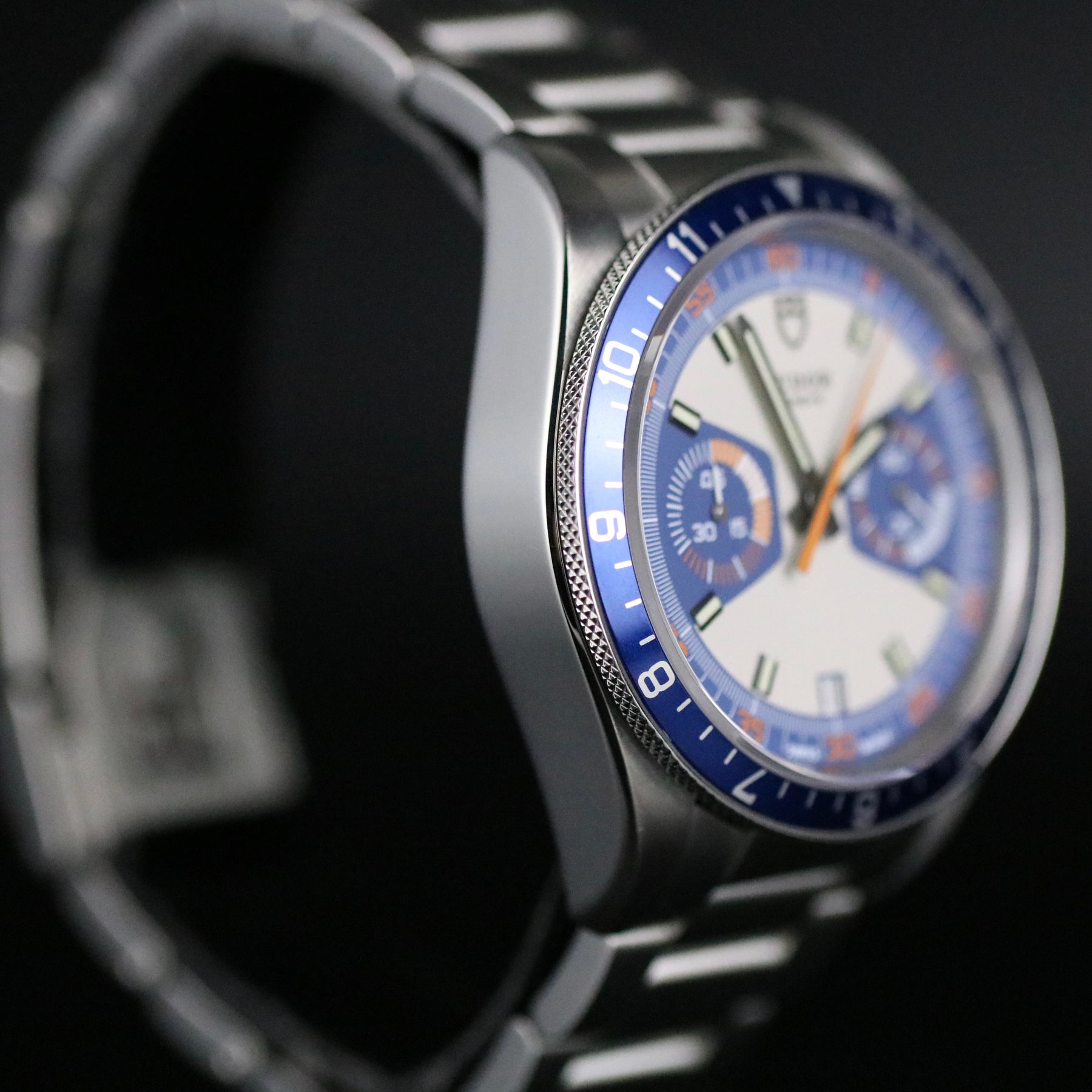 2019 Tudor 70330B Heritage Chrono Blue with Box & Papers