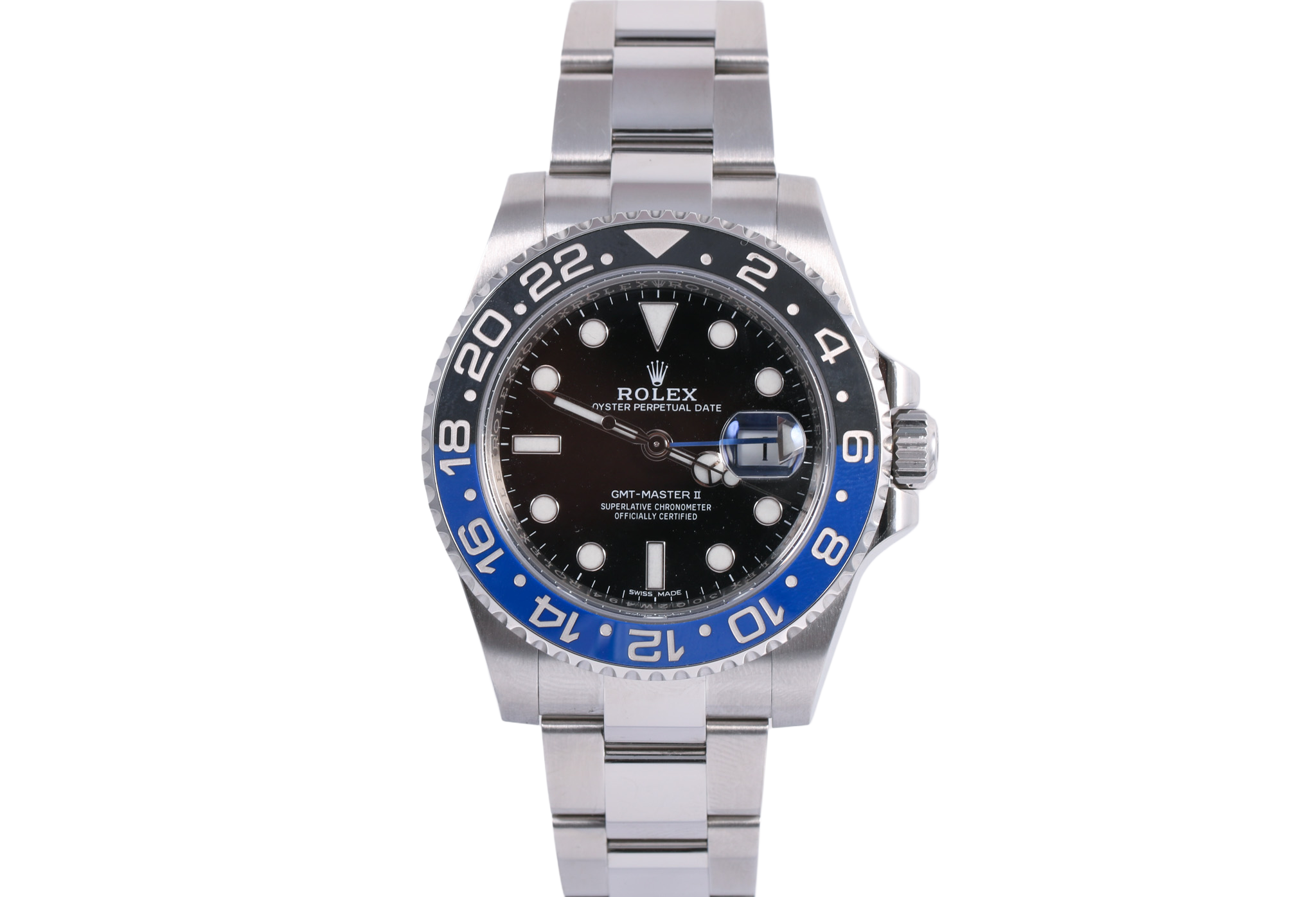 2018 Rolex GMT-Master II 40mm - 116710BLNR (Batman)