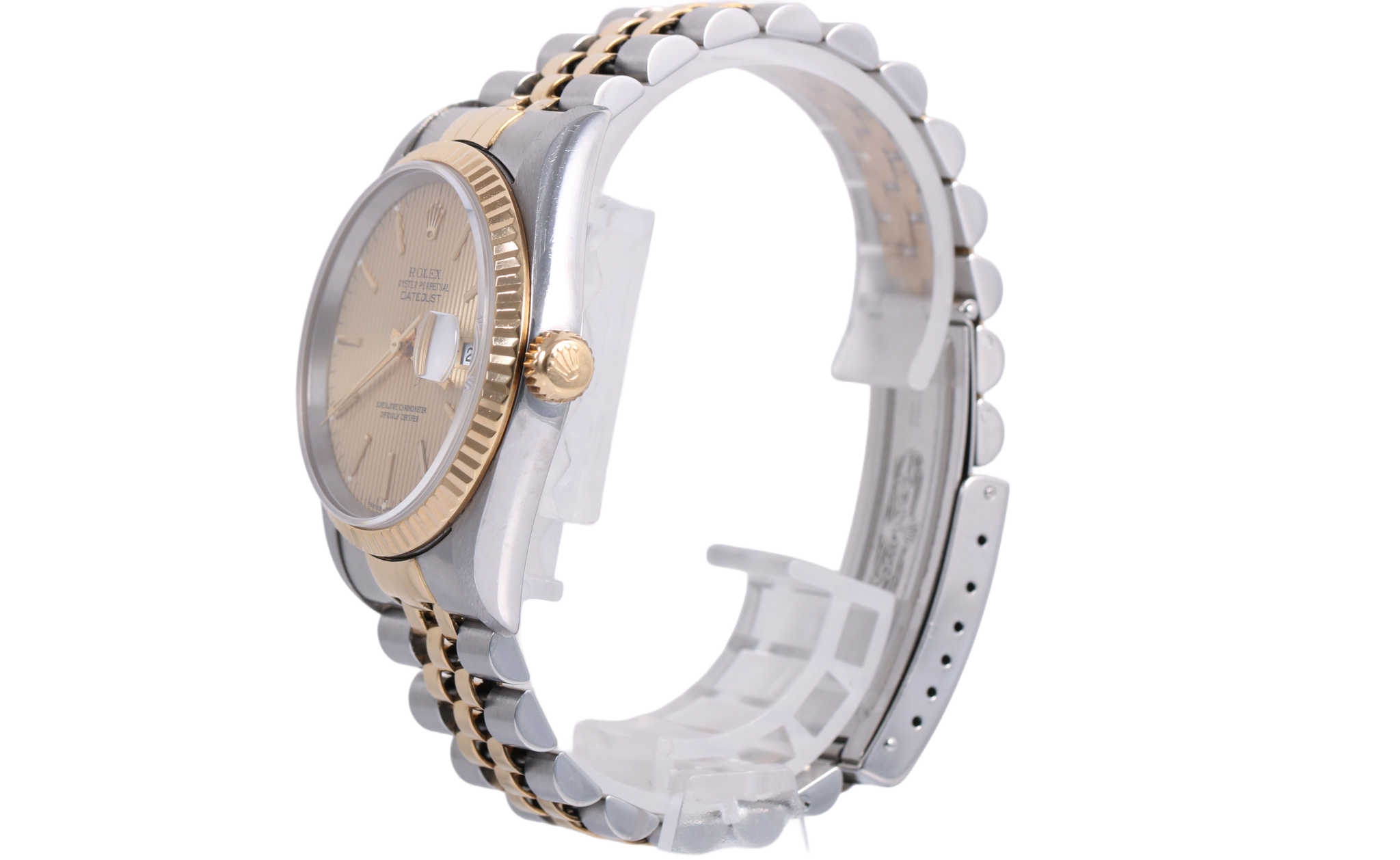 1997 Rolex Datejust 36mm - 16233 (Champagne Tapestry)