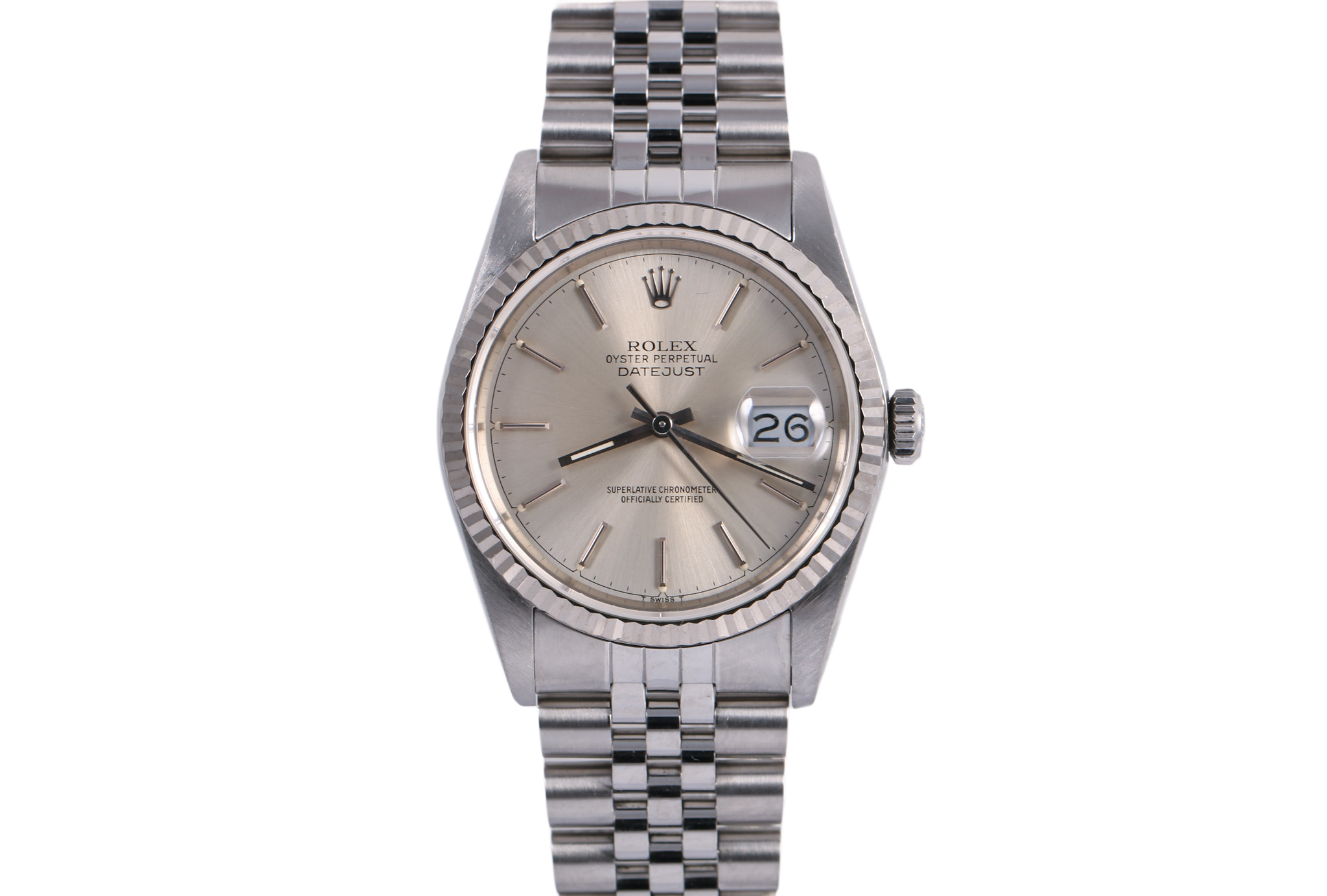 1987 Rolex Datejust 36mm - 16234 (Silver)