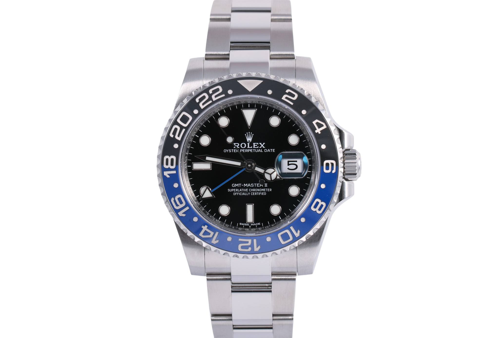 2017 ROLEX GMT-MASTER II 40mm - 116710BLNR (Batman)