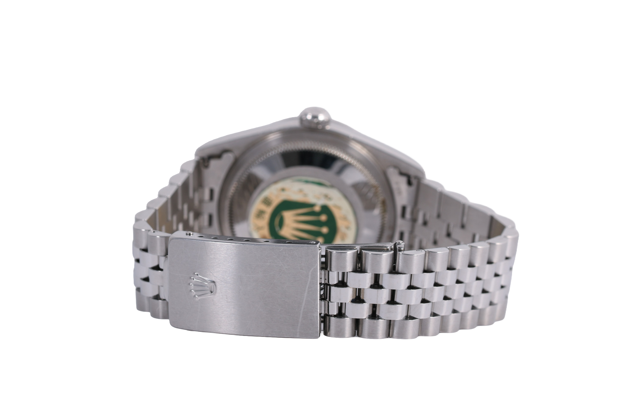 UNPOLISHED 2001 Rolex Datejust 36mm No Holes Case - 16220 (Silver)