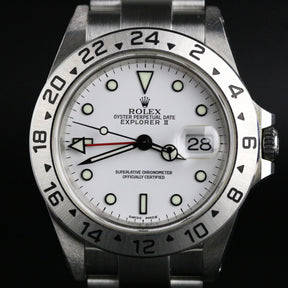 2002 Rolex 16570 Explorer II Polar with Papers