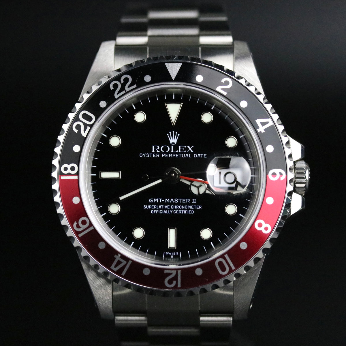 1997 Rolex 16710 GMT-MASTER II "Coke" with Box & Papers